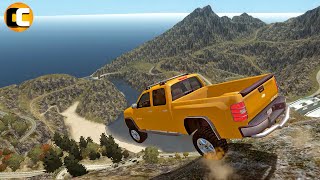 GTA 4 Cliff Drops Crashes with Real Cars mods #35