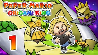 Let's Play Paper Mario The Origami King [German][Blind][#1] - König Olly sagt das Origami-Fest ab!