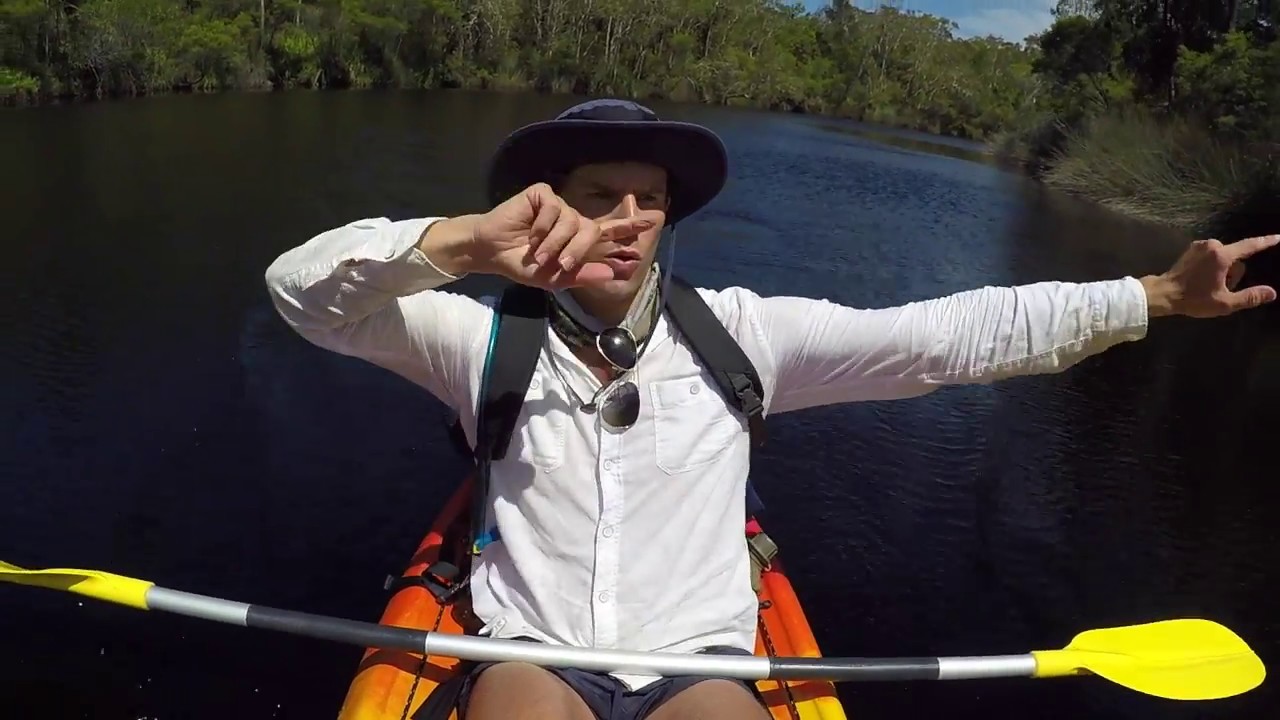 Kayak Noosa Everglades Queensland Australia