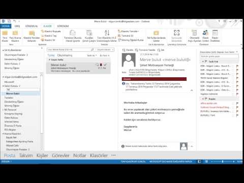 Video: Outlook uygulamasında nasıl alt klasör oluştururum?