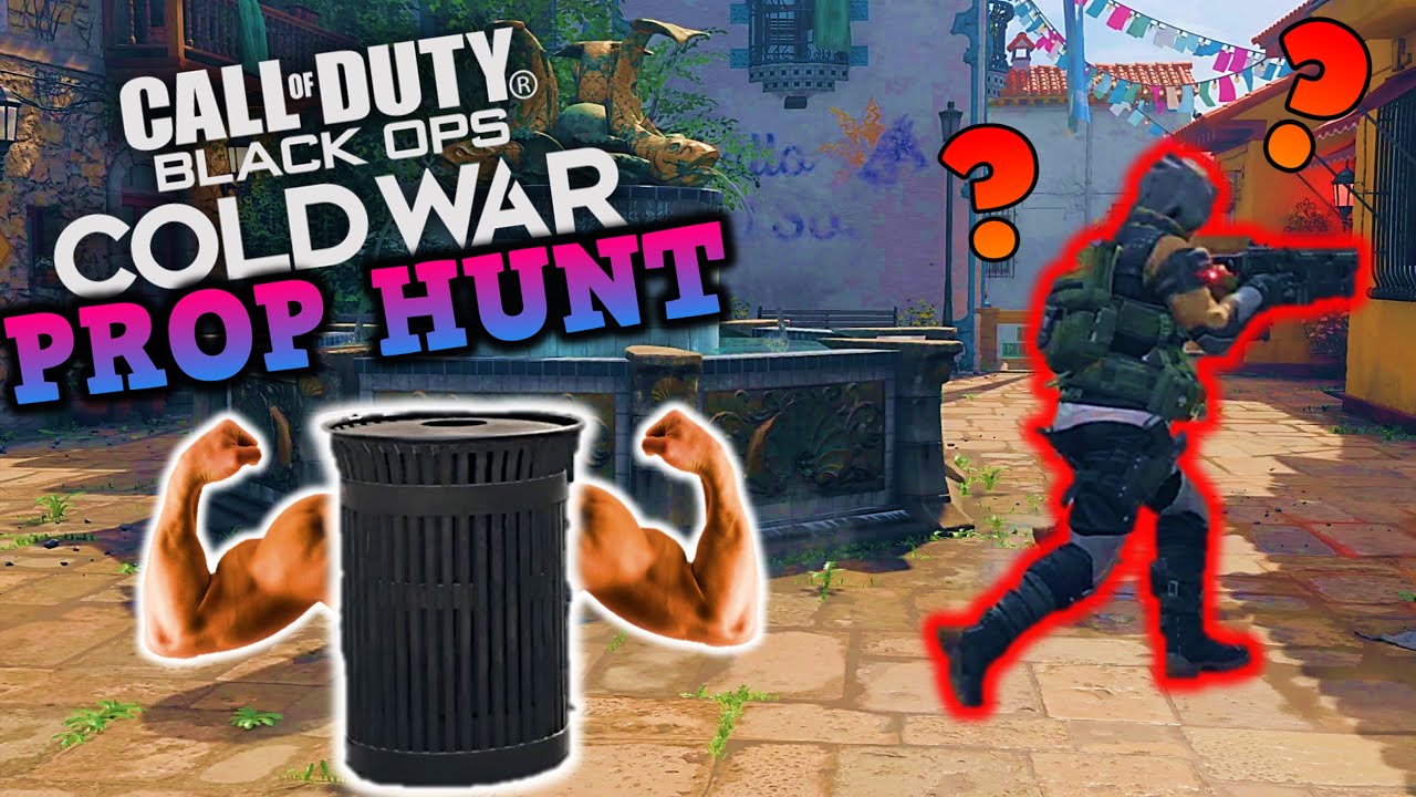 PROP HUNT FUNNY MOMENTS Call Of Duty Cold War Prop Hunt YouTube