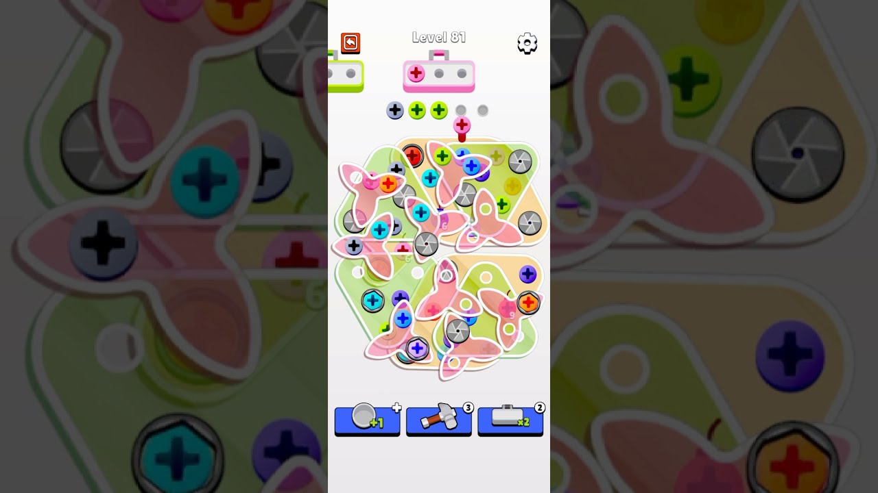 Screw Jam Puzzle Level 81 | GAME Walkthrough