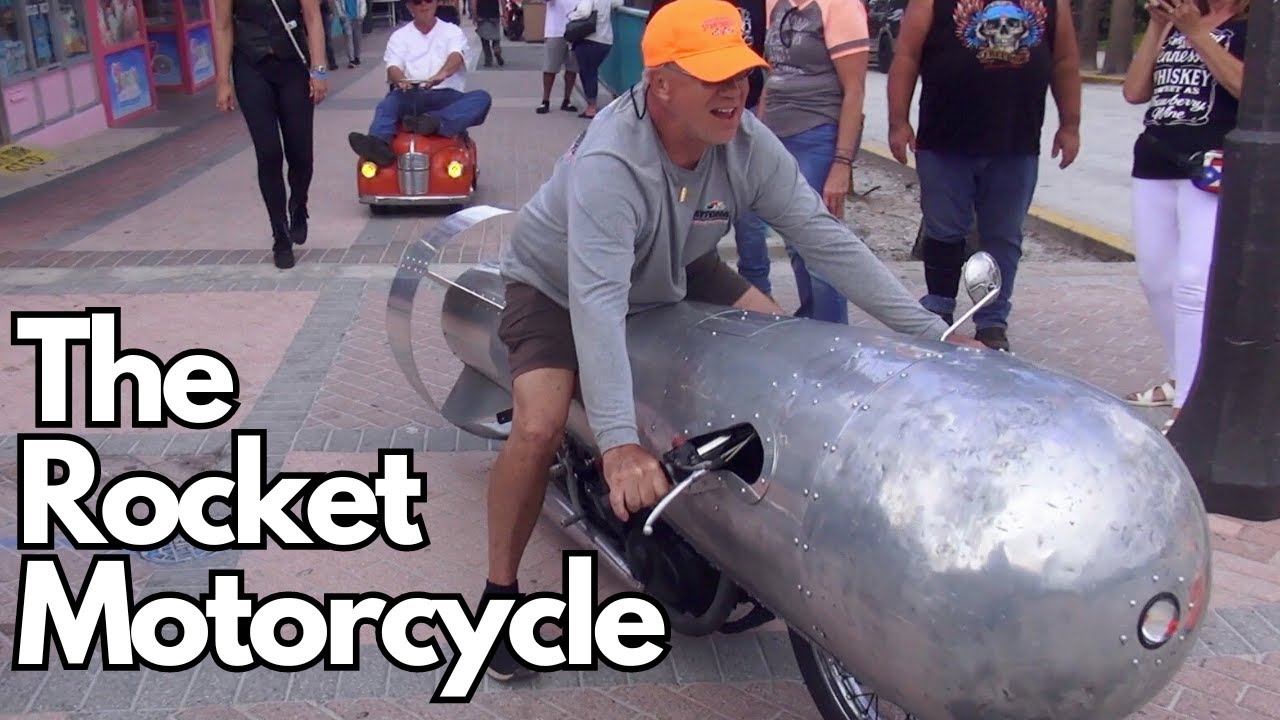 The Rocket Motorcycle | Daytona Beach Bike Week - YouTube