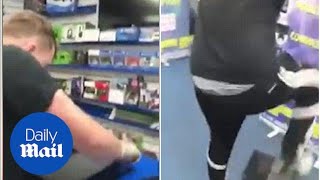 Man Freaks Out And Breaks Xbox When He Loses A Game Of Fifa - Daily Mail