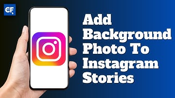 How To Add A Background Photo To Instagram Stories I Instagram Tips & Tricks iOS & Android
