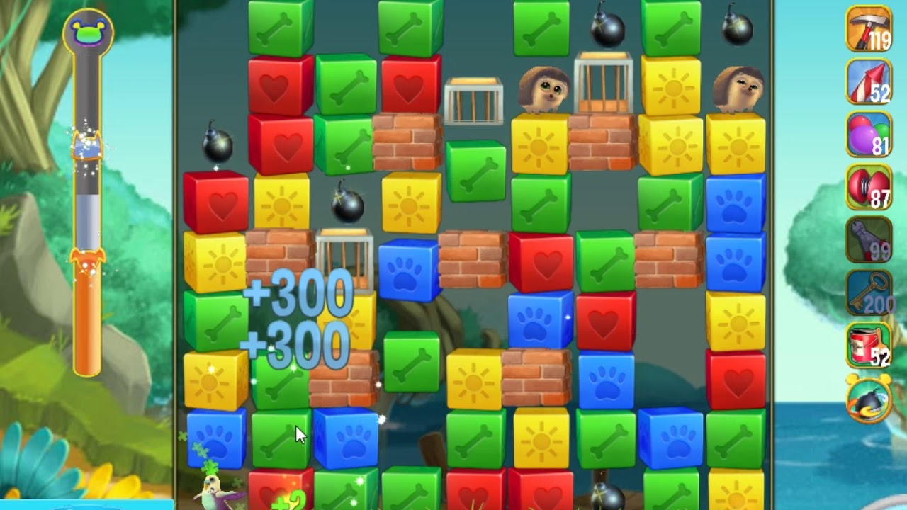 Pet Rescue Saga level 2909 no boosters ►TOBIAS DEAMON◄