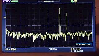 spectrum analysis without averaging, just FFT and convert to dB