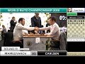 EXCITING PAWN ENDGAME!!! CARLSEN VS MAMEDYAROV | WORLD BLITZ CHAMPIONSHIP 2018