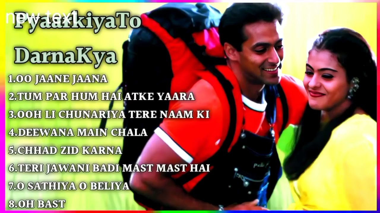 Pyaar Kiya To Darna Kya Full Songs  SalmanKhan Kajol  Jukebox