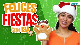 Aprende Peque con Isa -Felices Fiestas Navidad Año Nuevo - Canciones Infantiles by Aprende Peque 1,618,058 views 5 months ago 31 minutes