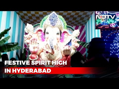 Ganesh Chaturthi: Festival Spirits High in Hyderabad