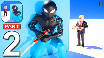 Camo Assassin - Gameplay Walkthrough Part 2 - Become Stealth Master (Android, iOS)