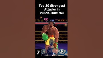 Top 10 Strongest Attacks in Punch-Out!! Wii #gaming #shorts #punchout