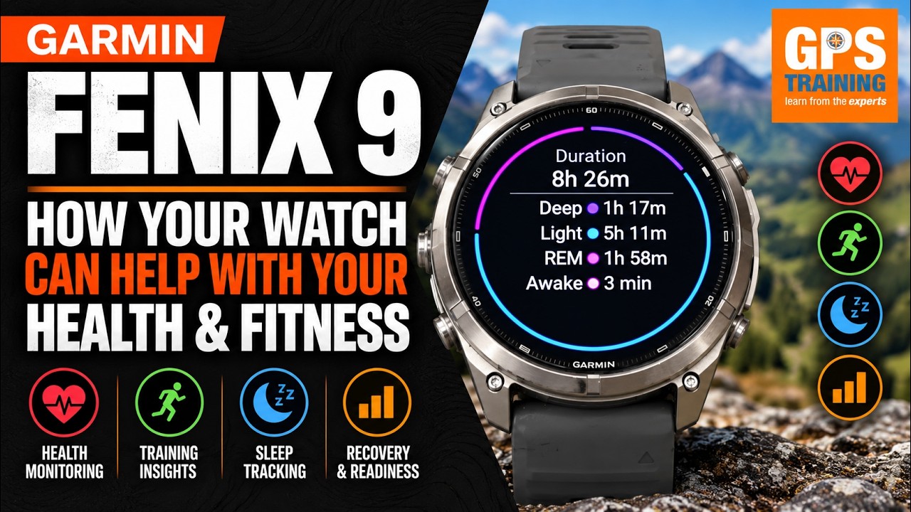 Garmin Fenix 9 - Health and Fitness data - YouTube
