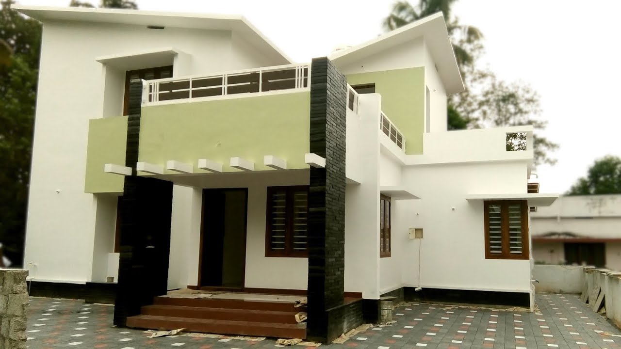 New house for sale in Ernakulam, Aluva near Athani 1600 sq ft in 6.5 cents plot YouTube