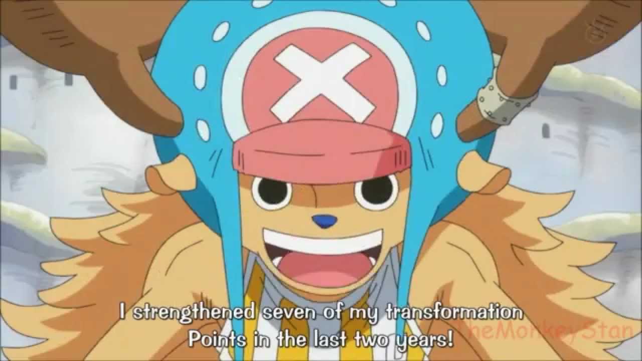 chopper one piece 2 years later