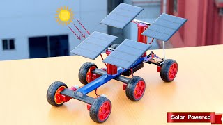 How to Make Remote Controlled Solar Powered Car - Solar Car