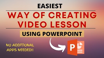 Paano gumawa ng VIDEO LESSON gamit ang POWERPOINT 365 | RYAN