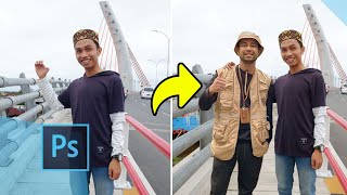 Cara Edit Foto Bareng Raffi Ahmad - Tutorial Photoshop