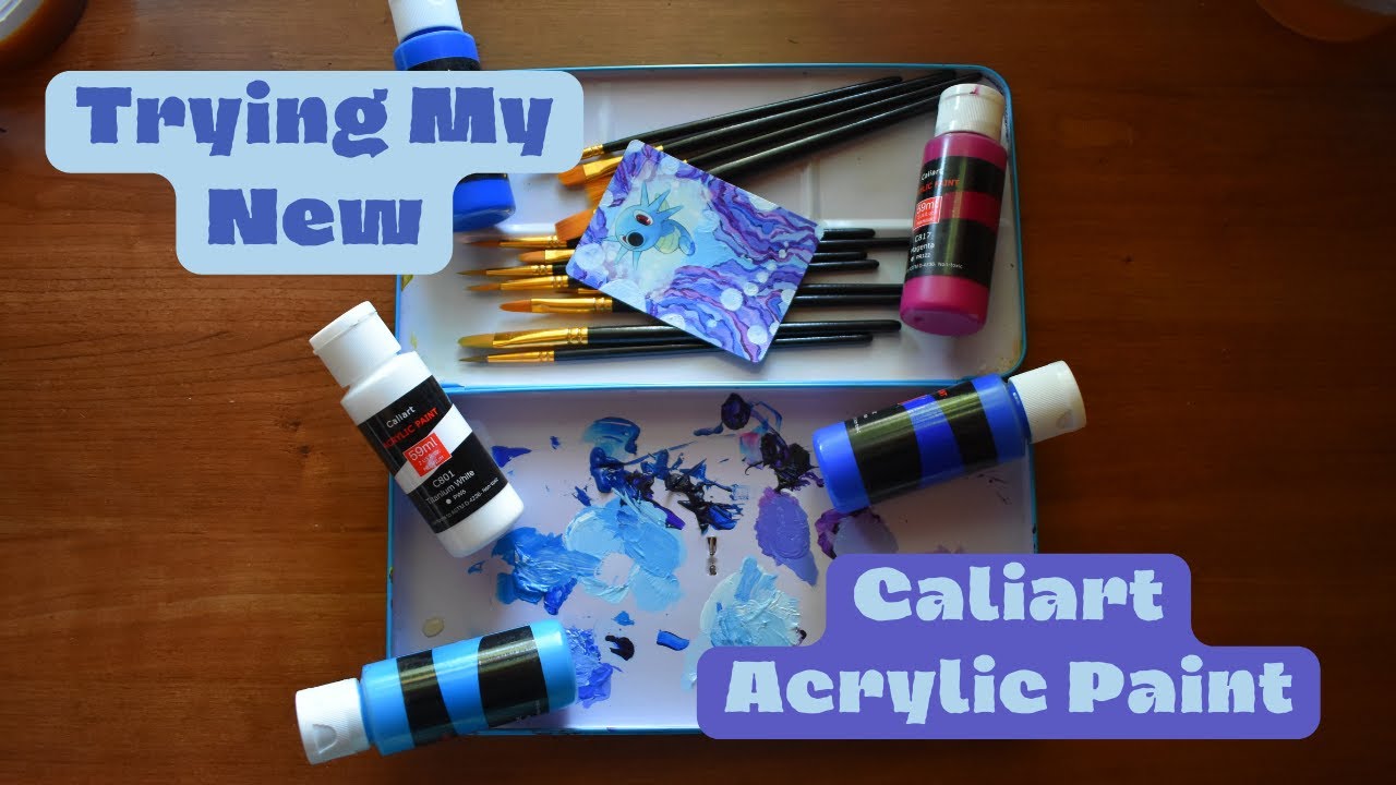 Caliart, Acrylic Paint Set