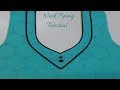 Piping neck design tutorial  shaheen tailors