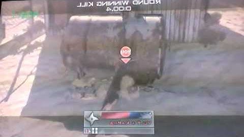 throwing knife trick mw2 rust