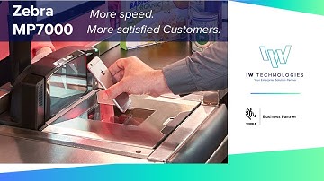 Zebra MP7000 Multi Plane Scanner from IW Technologies