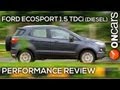 Ford ecosport 15 tdci diesel titanium o performance review by oncars india