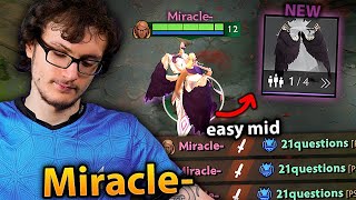 MIRACLE just UNLOCKED the New INVOKER WINGS Set and Dominates MID