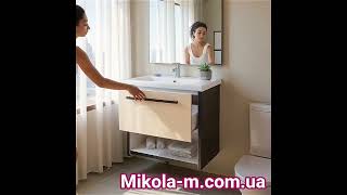 Пластикові меблі у ванну кімнату від Українського виробника Mikola-m.com.ua