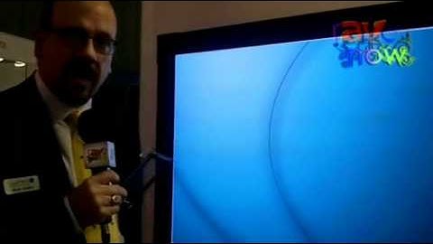 ISE 2012: Lumio Demos Optical Sensing Touch Technology