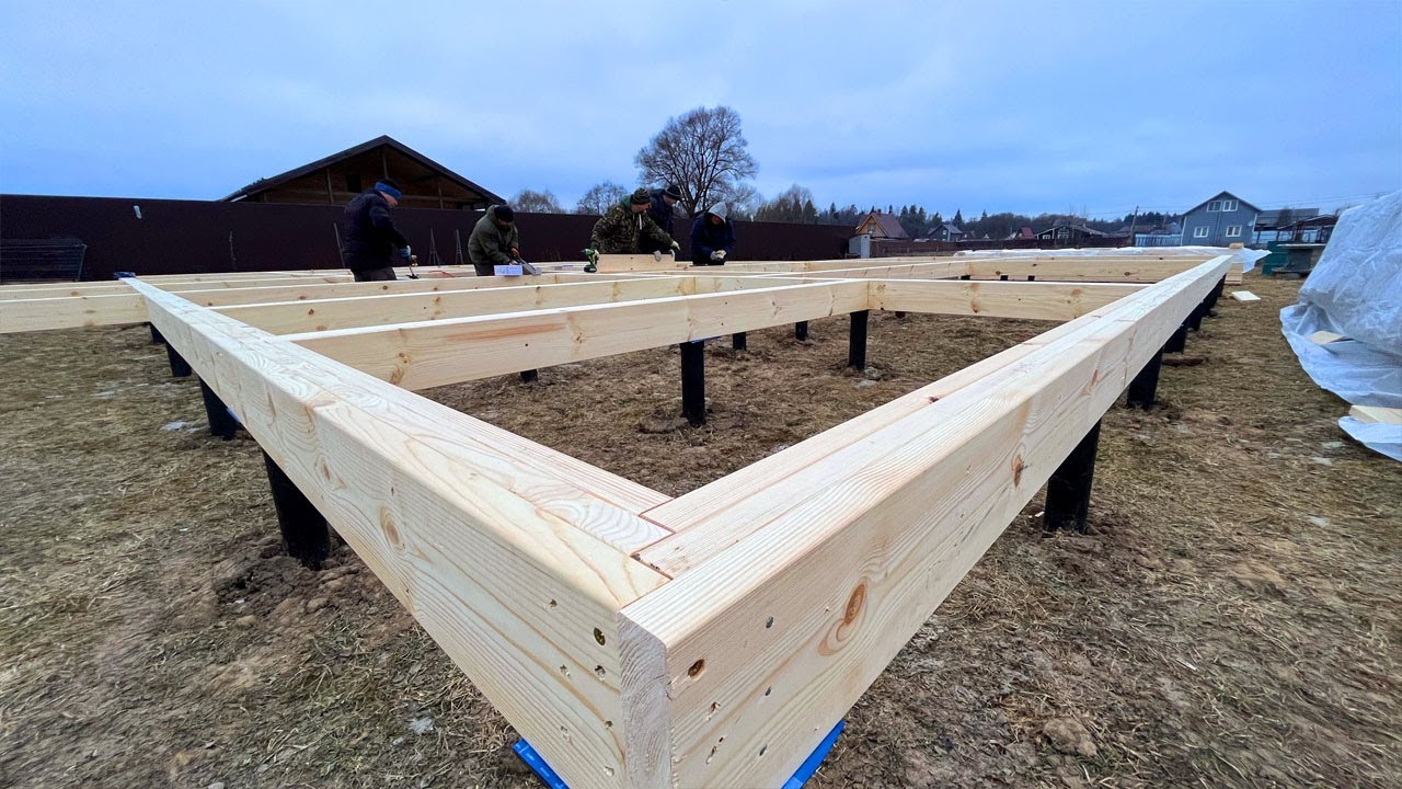 Построил БЮДЖЕТНЫЙ каркасный дом. Пошаговый процесс строительства. Вот что получилось...