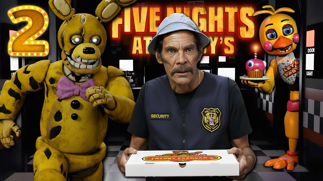 DON RAMÓN GUARDIA DE SEGURIDAD EN FREDDY FAZBEAR'S | Creepypasta del Chavo del 8 + FNAF (2/2)