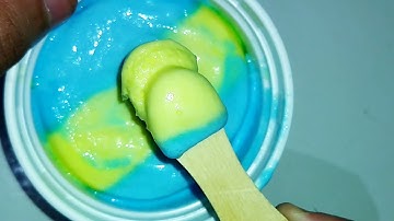 satisfying video | so yummy vanilla caramel flavour Paddle Pop ice cream with fant flayer