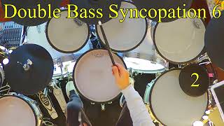 Double Bass Syncopation 6 Pattern 2