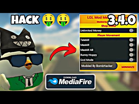 new update 3.4.0 hack chicken gun unlock all , God mod , kick bypass , bunny hop , mass kill etc..