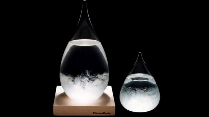 Storm glass - Prédiction du temps météo, baromètre