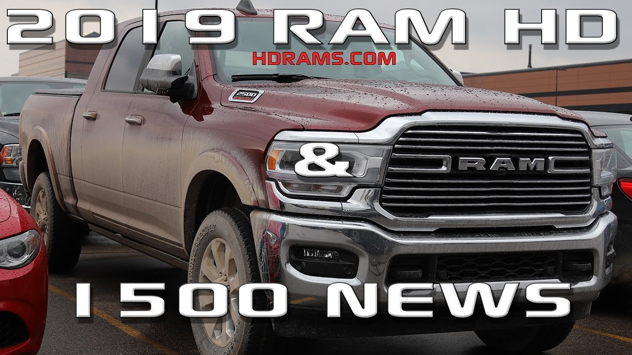 2019 Ram HD and 1500 news! - YouTube