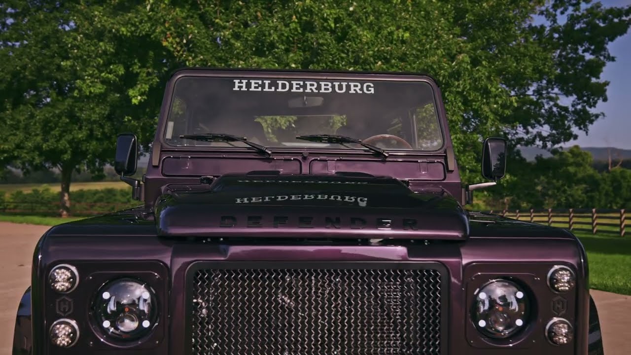 A Helderburg color, four-stage paint, hand-mixed and applied to bare panels