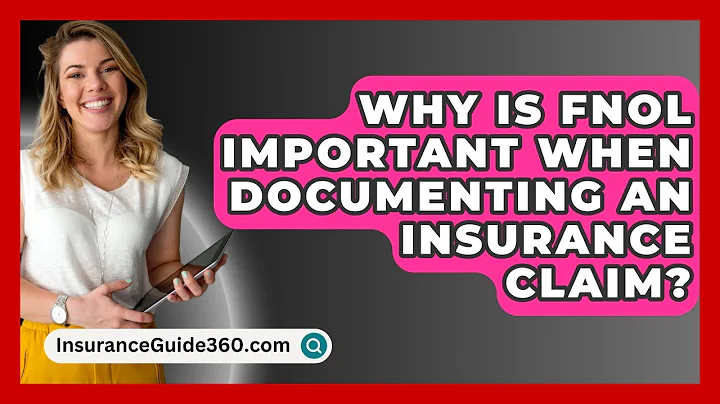 Why Is FNOL Important When Documenting An Insurance Claim? - InsuranceGuide360.com