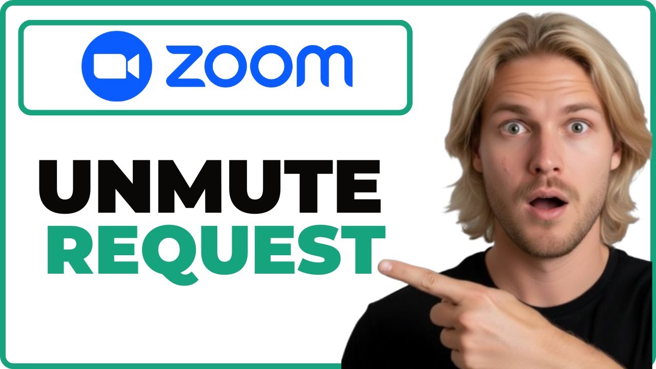 How To Ask To Unmute In Zoom App 2026 Guide YouTube 