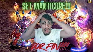 UPGRADE AL KD SET MANTICORE A SILVER POR FIN!!!!!