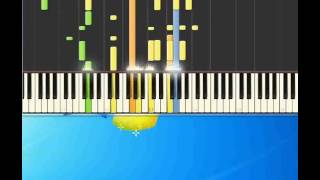 Amore bello   Baglioni Claudio [Piano tutorial by Synthesia]