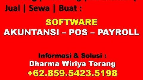 +62.859.5423.5198 (XL) | accurate cirebon, accurate cpssoft