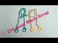 DIY kalung masker mutiara/konektor masker mutiara/glass strap DIY/dainty necklace