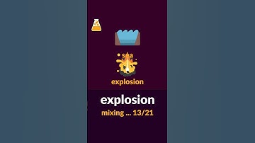 How to use the EXPLOSION in Little Alchemy 2