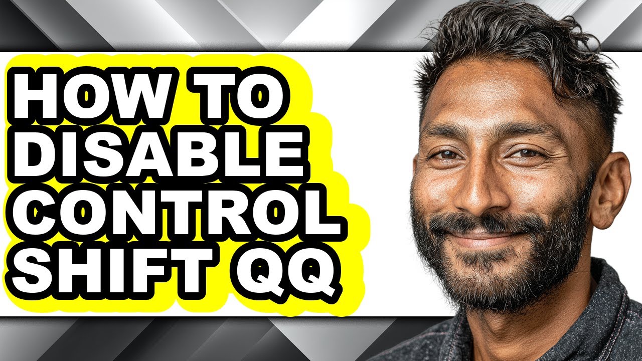 How to Disable Control Shift Qq - Easy Guide - YouTube