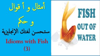 أقوال مرتبطة بالأسماك في اللغة الإنجليزية Fish Idioms 3