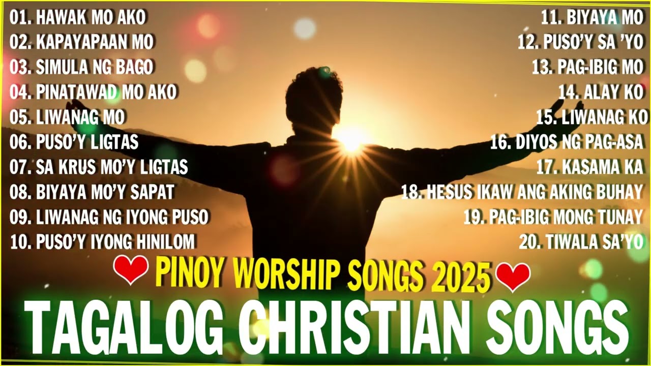 Morning Praise & Worship 🙏💖 Tagalog Worship Songs With Lyrics 🙏 ✝️Hawak Mo Ako - Kapayapaan Mo ❤️