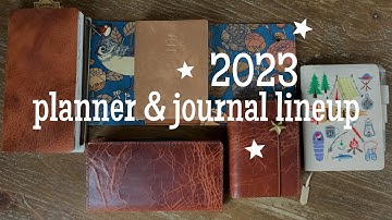 2023 Planner and Journal Lineup ~ Hobonichi, Midori Hibino, Traveler’s Company